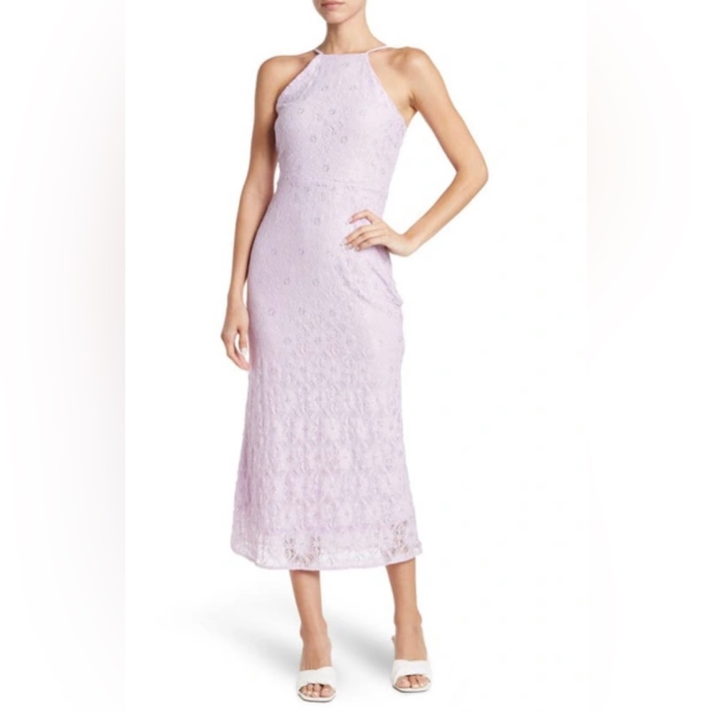 NWT NSR Floral Lace Midi Dress